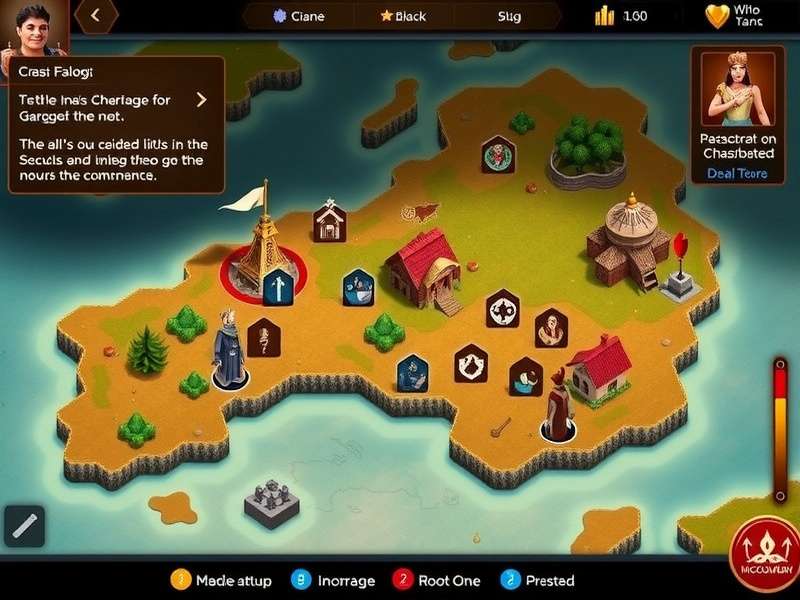 Curcuma Conqueror gameplay screenshot showing strategic map